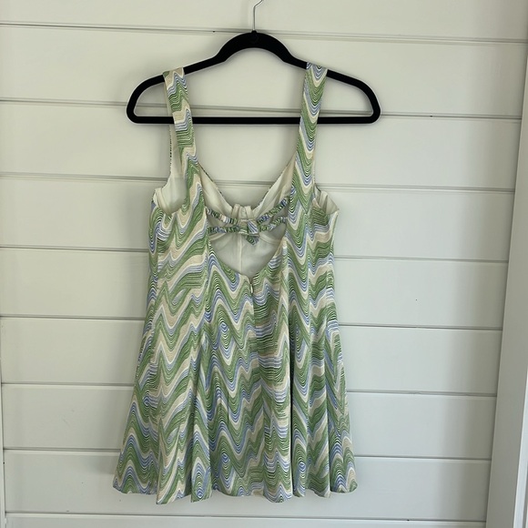 FOR LOVE AND LEMONS Yori Minidress in Green - Picture 3 of 7